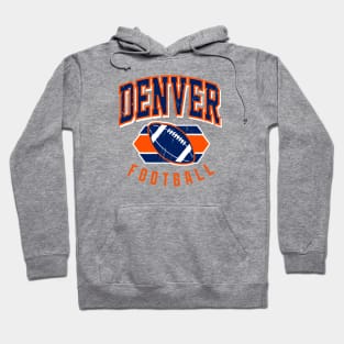 Vintage Denver Football Hoodie